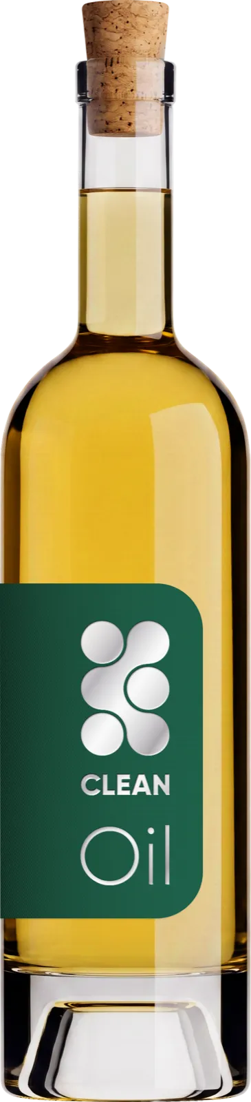 A bottle of CLEANOil™